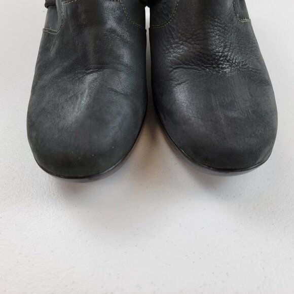 Cole Haan Air Sara Clogs Black Suede Patform Mules Women's Size 9.5 B - Picture 4 of 11